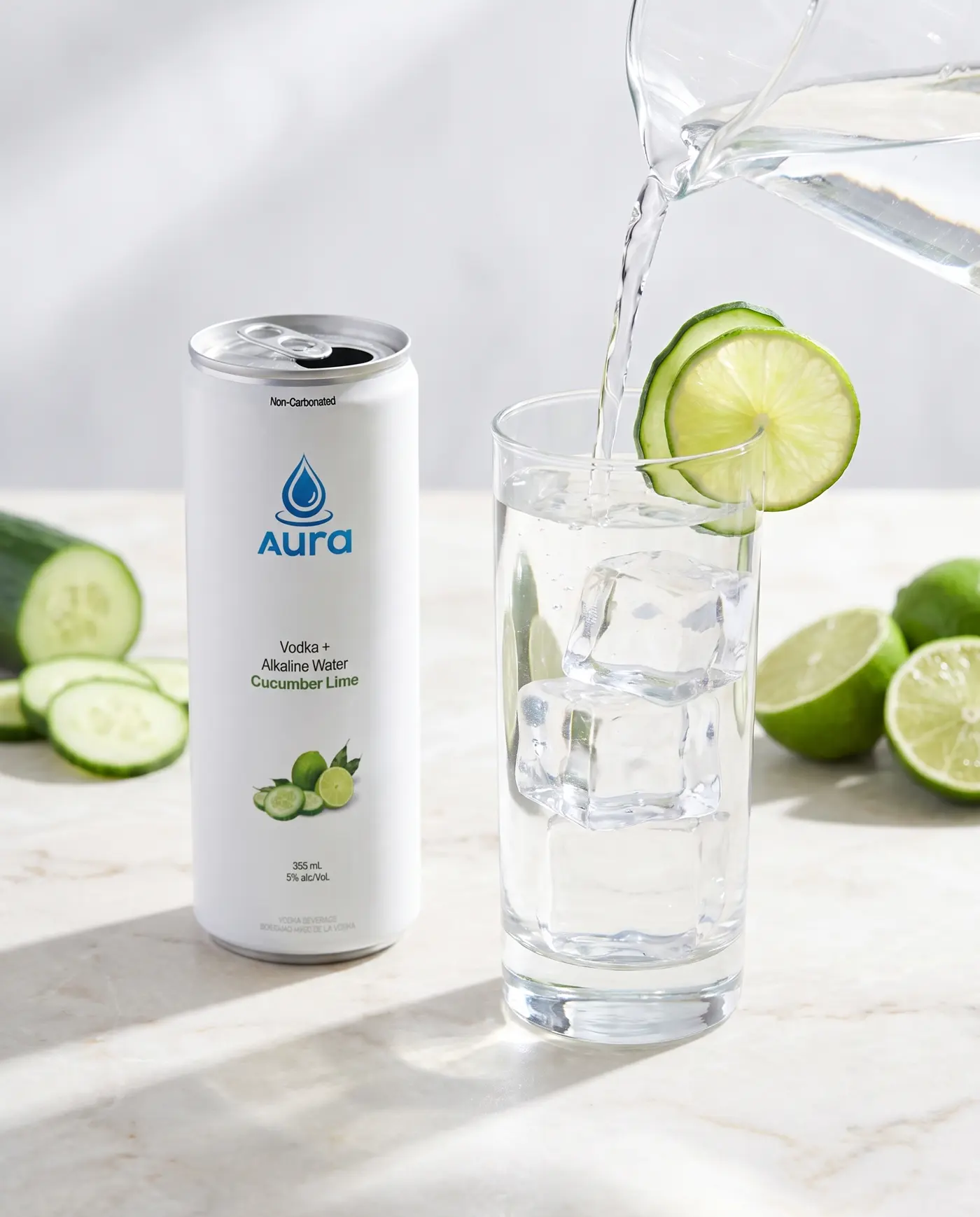 Cucumber Lime — lifestyle photograph